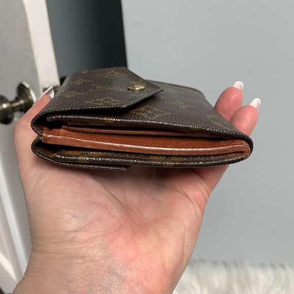 1991 authentic Louis Vuitton compact Elise trifold wallet - Picture 6 of 17